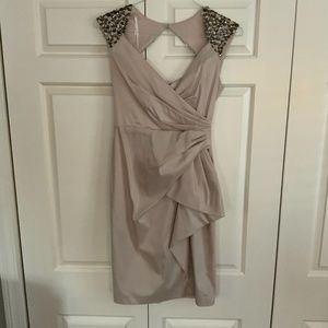 MODERN ELEGANT COCKTAIL DRESS- WORN ONCE